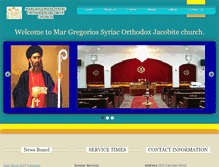 Tablet Screenshot of margregorioschurch.org